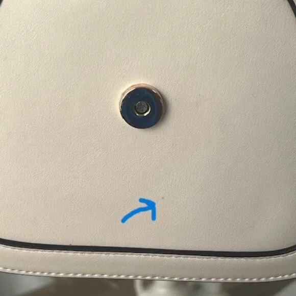 CXL Crossbody Satchel - bone NWT - Picture 9 of 9